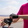 Black Lightweight Short Finger Gloves