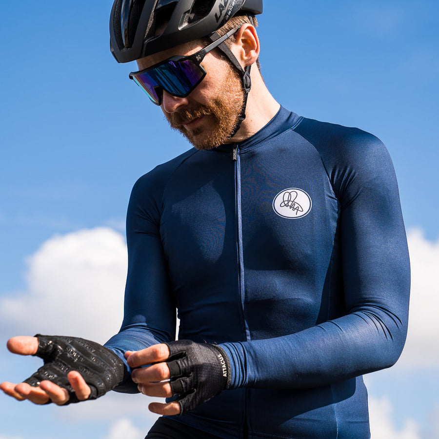 Black Lightweight Short Finger Gloves