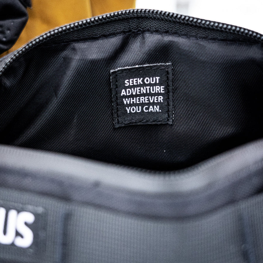 Black Adventure Bar Bag